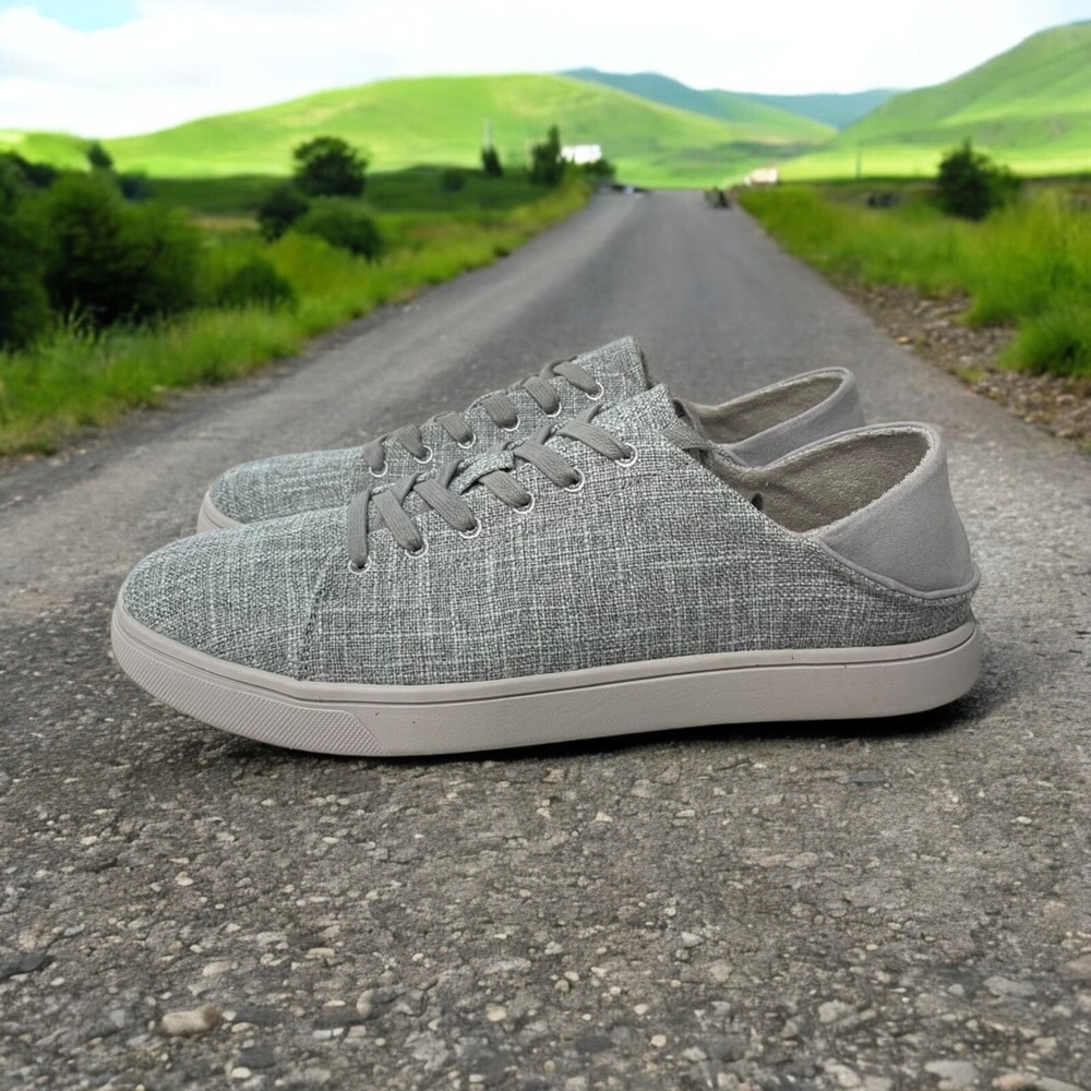 Baretraps Liam Mens Sneakers Gray Casual 10M Eco-Friendly Comfy Walking Outdoors